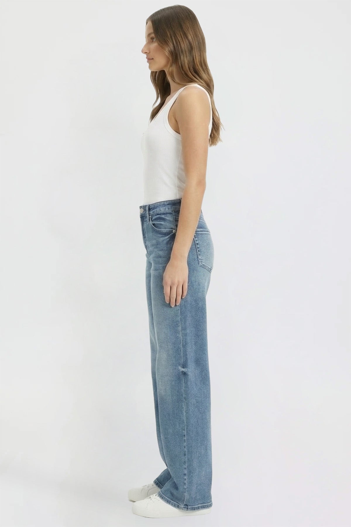 Women's Luxe Bella Wide Leg Jeans