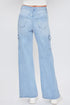 Women's Skater Cargo Wide Leg Jeans