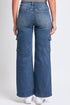 Women's High Rise Wide Leg Skater Cargo Jeans