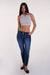 Women's Luxe Mid Rise 3-Button WannaBettaButt Skinny Jeans