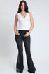 Women's Sustainable Block Panel Flare Jeans