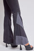 Women's Sustainable Block Panel Flare Jeans