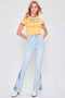 Women's Sustainable Block Panel Flare Jeans