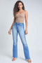 Women's  Flare Jeans With Shadow Side Panel