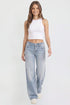 Women's Britney Buttefly Pocket Wide Leg Jeans