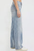 Women's Britney Buttefly Pocket Wide Leg Jeans