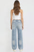 Women's Britney Buttefly Pocket Wide Leg Jeans