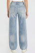 Women's Britney Buttefly Pocket Wide Leg Jeans