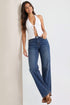 Women's Britney Buttefly Pocket Wide Leg Jeans