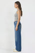 Women's Britney Star Pocket Wide Leg Jeans