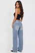 Women's Joey Seamed Ultra Wide Leg Jeans