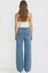 Women's Bella Triple Waistband Wide Leg Jeans