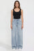 Women's Joey Super Wide Leg Jeans with Star Patches