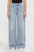 Women's Joey Super Wide Leg Jeans with Star Patches