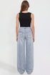Women's Joey Super Wide Leg Jeans with Star Patches