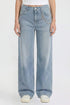 Women's Joey Super Wide Leg Jeans with Butterfly Chain