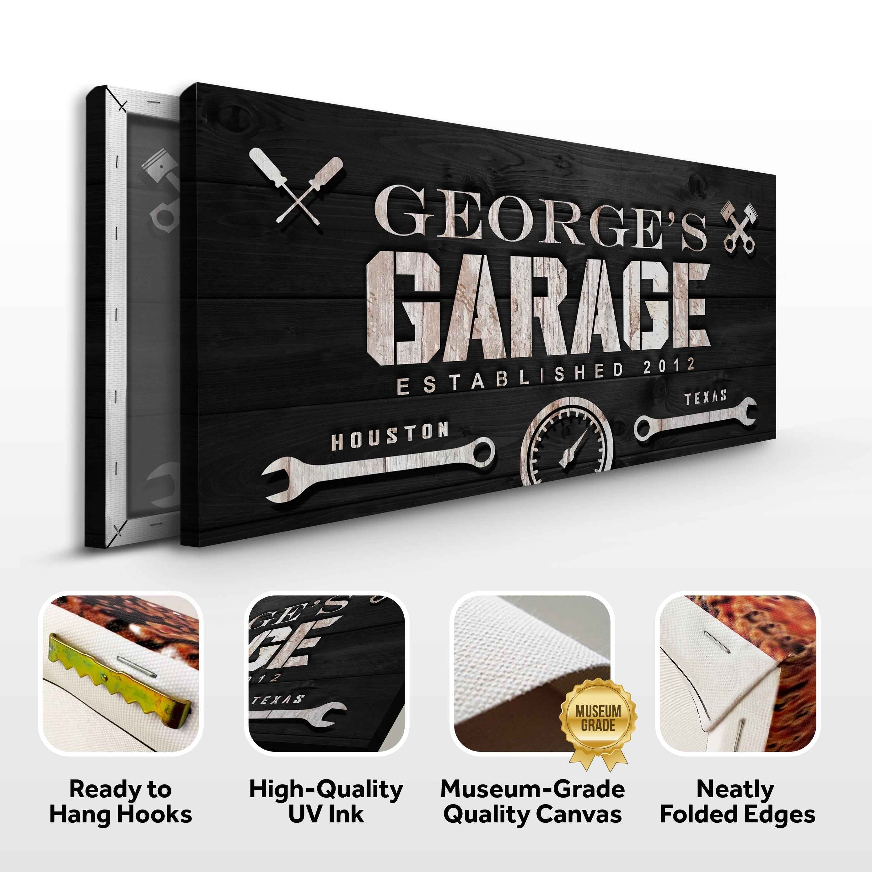 Man Cave Garage Sign