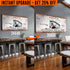 Upgrade Your 48x24 Inches 'Rustic Horse Ranch' (Style 3) Canvas To 60x30 Inches