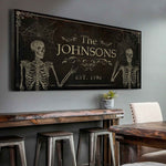 Gothic Family Sign - Personalized Gothic Decor - The Perfect Gothic Interior Design Gift