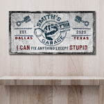 Family Garage Sign