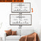Upgrade Your 48x24 Inches 'Coffee Till Cocktails' (Style 2) Canvas To 60x30 Inches