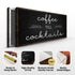 Coffee Till Cocktails Sign