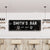 Family Bar Rustic Sign
