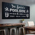 Personalized Poolside Bar And Grill Sign II