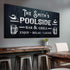 Personalized Poolside Bar And Grill Sign