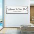 Welcome To Our Pool Sign