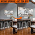 Upgrade Your 20x10 Inches 'Farmhouse Kitchen' (Style 1) Canvas To 24x48 Inches