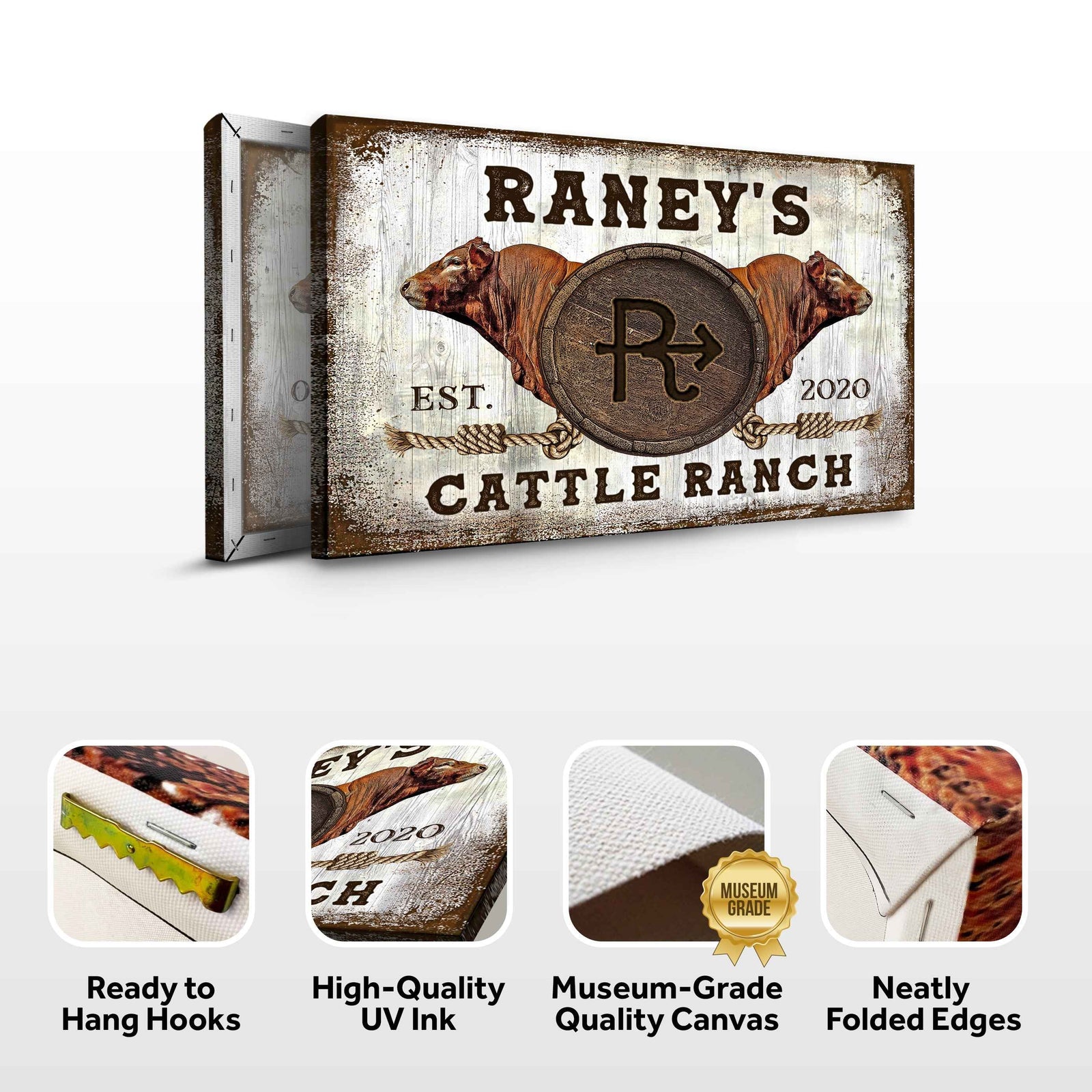 Cattle Brand - Limousin Sign