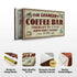Coffee Bar Therapy In A Cup Sign