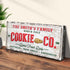 Christmas Cookie Co Sign