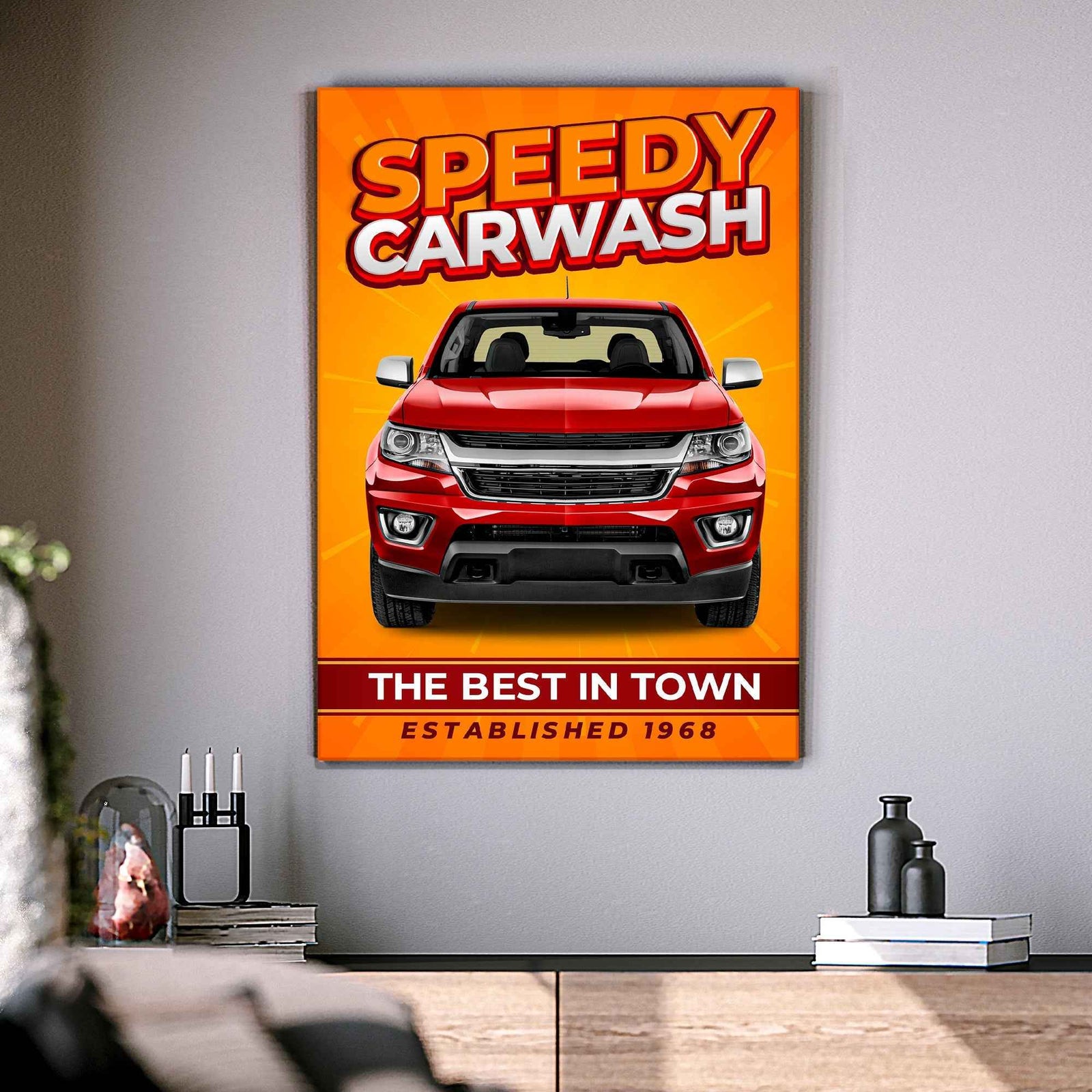Car Wash Sign V