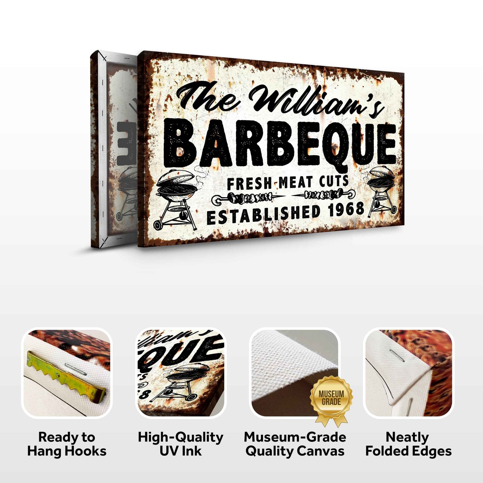 BBQ Sign IV