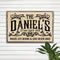 Established Last Name Sign V