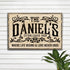 Established Last Name Sign V