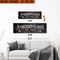Upgrade Your 12x36 Inches 'Personalized Bar' (Style 1) Canvas To 16x48 Inches