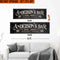 Upgrade Your 16x48 Inches 'Personalized Bar' (Style 1) Canvas To 20x60 Inches