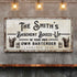 Basement Booze Up Sign