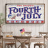 4th of July Personalized Welcome Sign