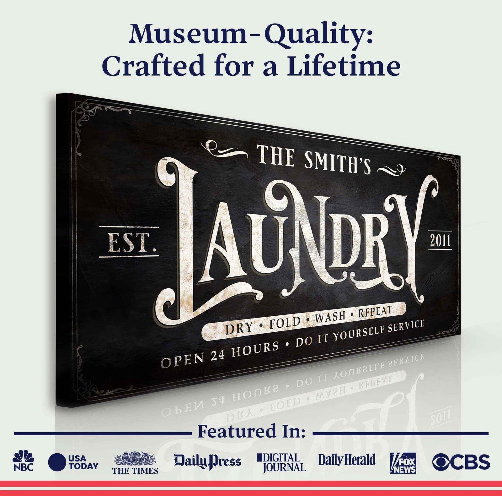 Laundry Sign IV