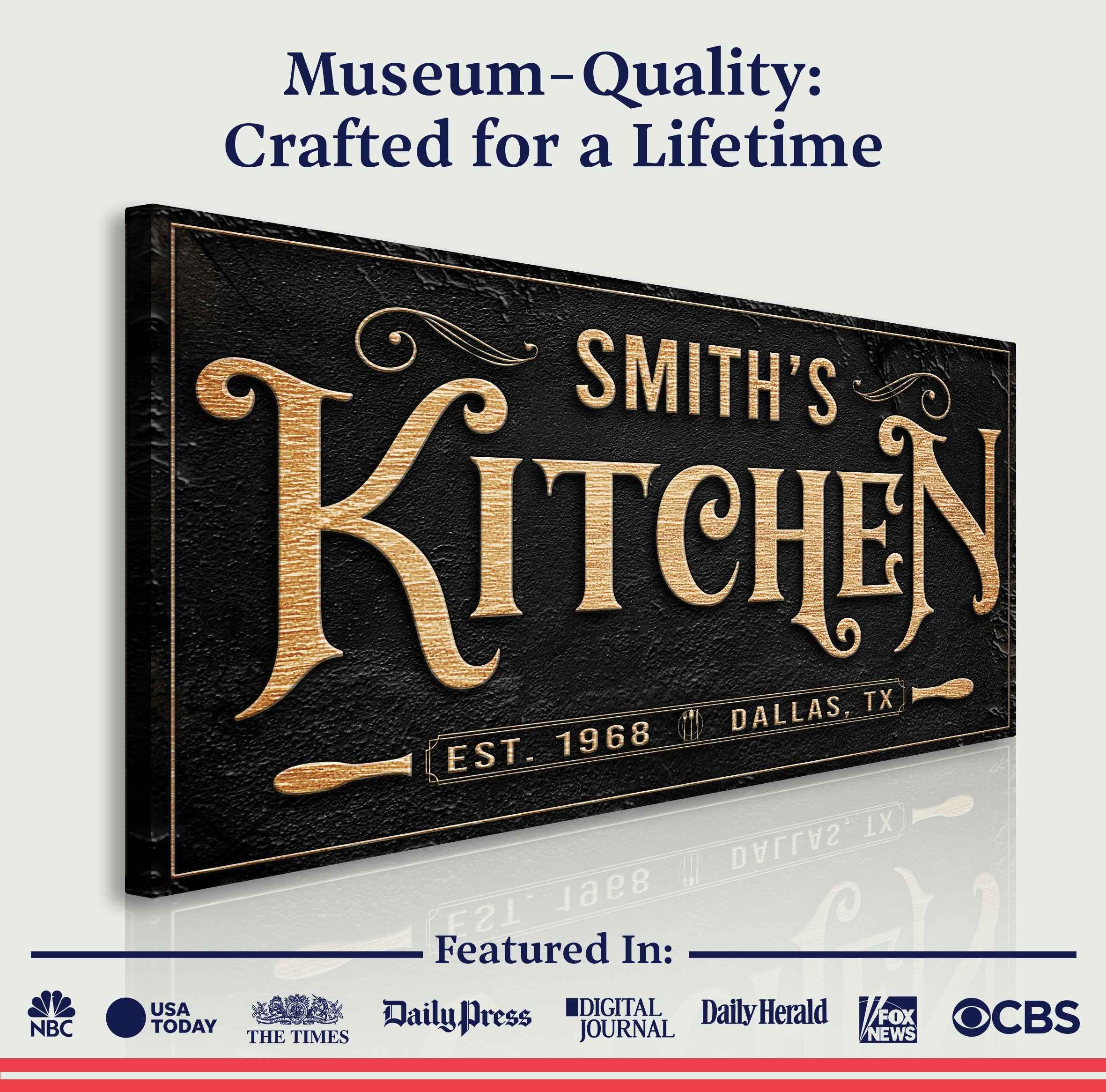 Kitchen Sign VIII