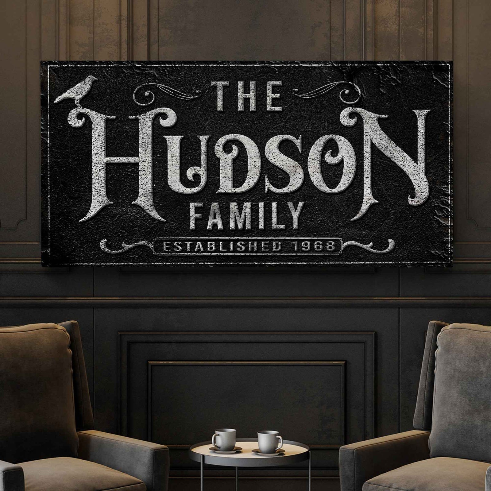 Personalized Gothic Sign IV