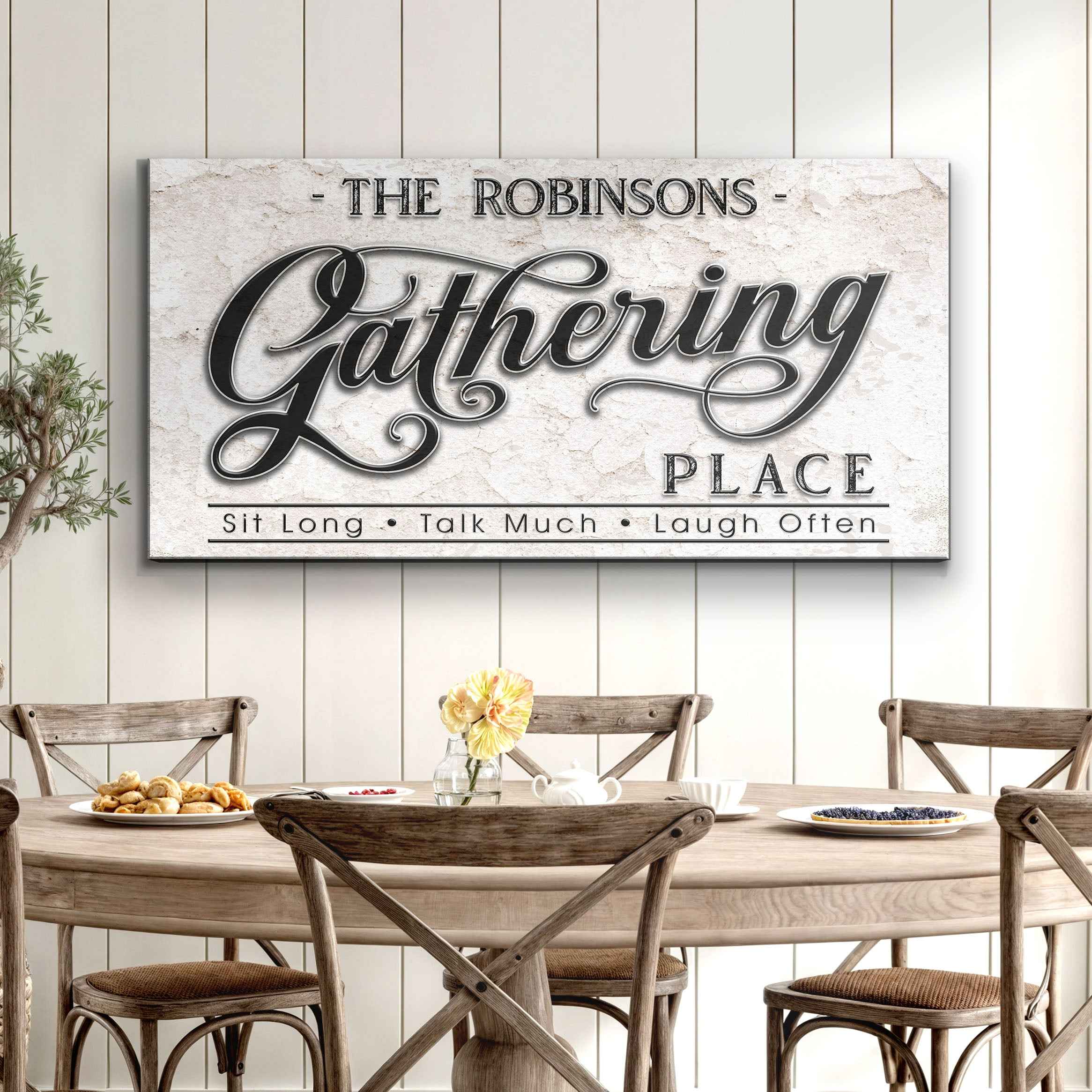 The Gathering Place Personalized Sign