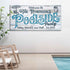 Personalized Pool Party Sign