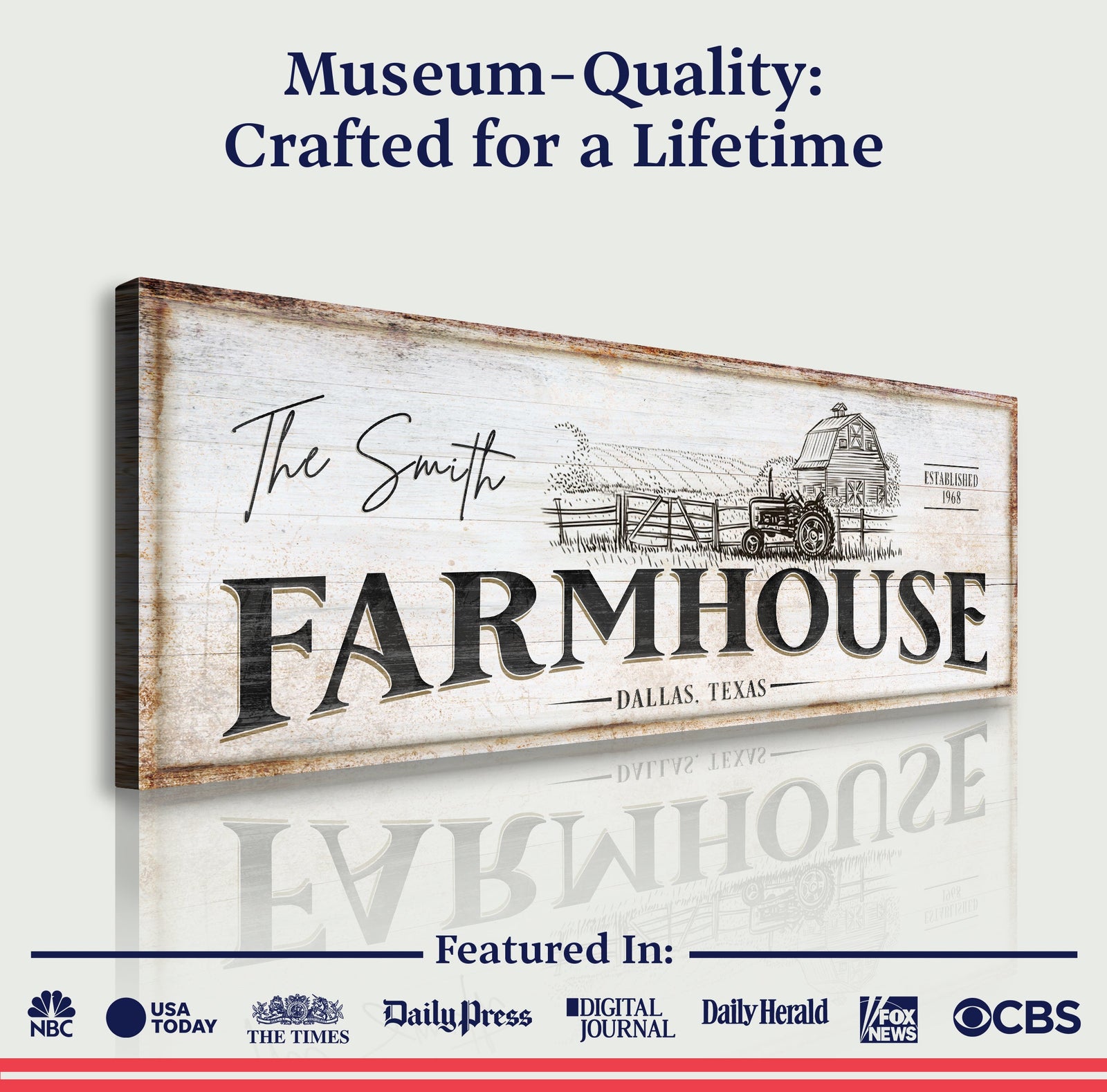 Rustic Farmhouse Sign III