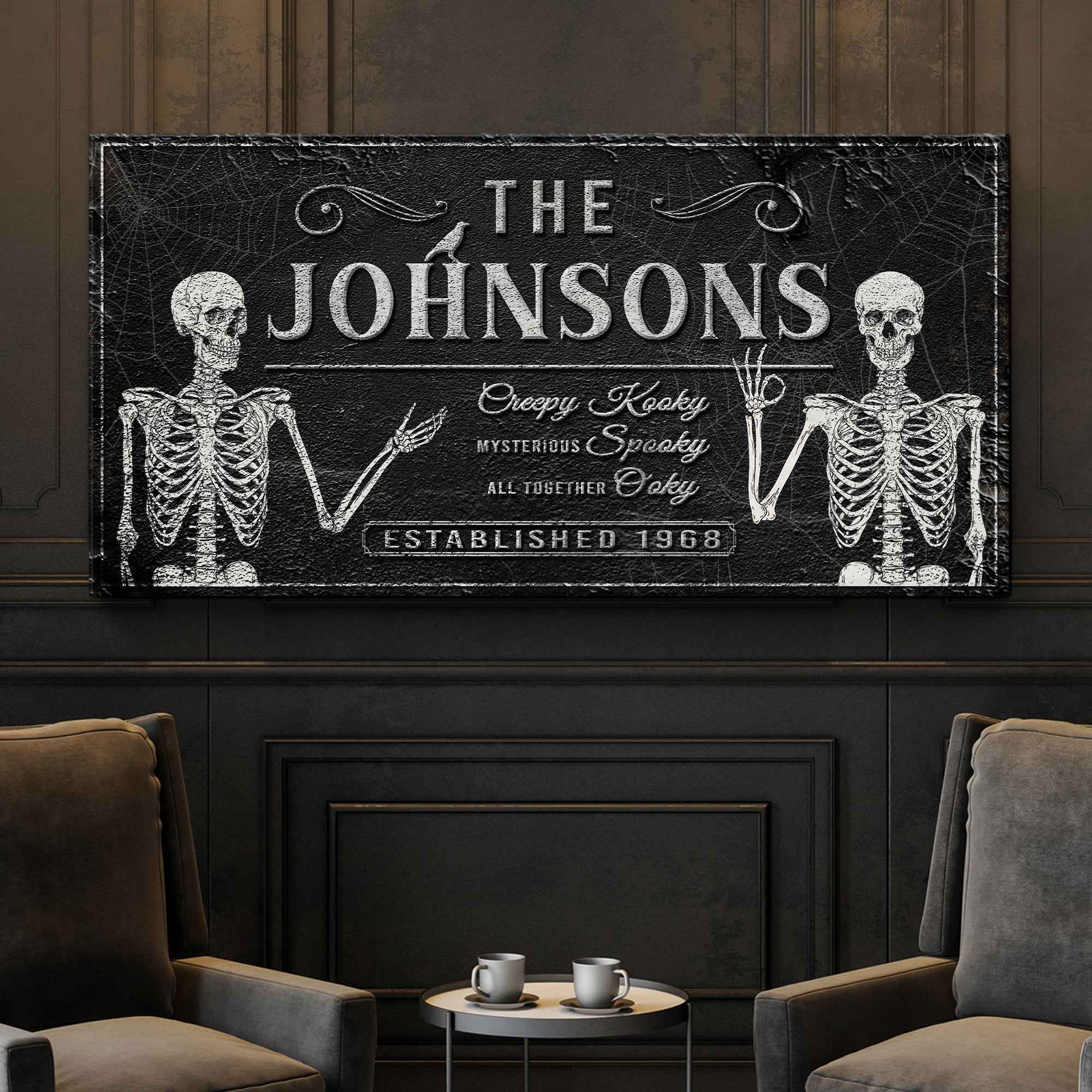 Gothic Family Sign V