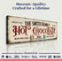 Hot Chocolate Christmas Bar Sign